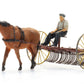 ARTITEC 1:87 Hay rake with horse + figure - item 387.609