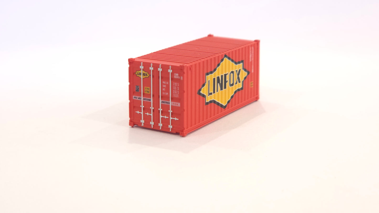 1:160 LINFOX 20 foot Freight shipping container