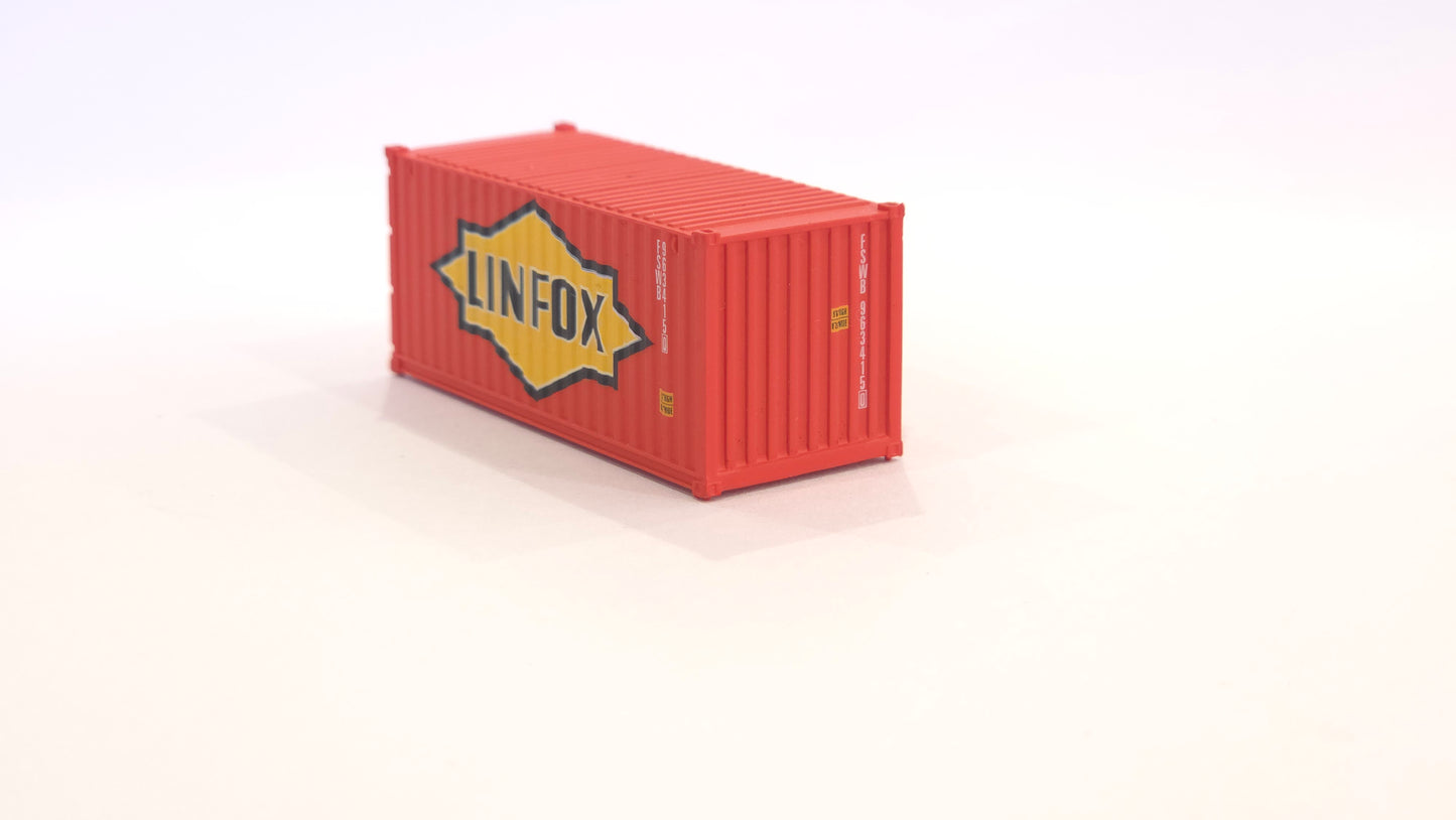 1:160 LINFOX 20 foot Freight shipping container