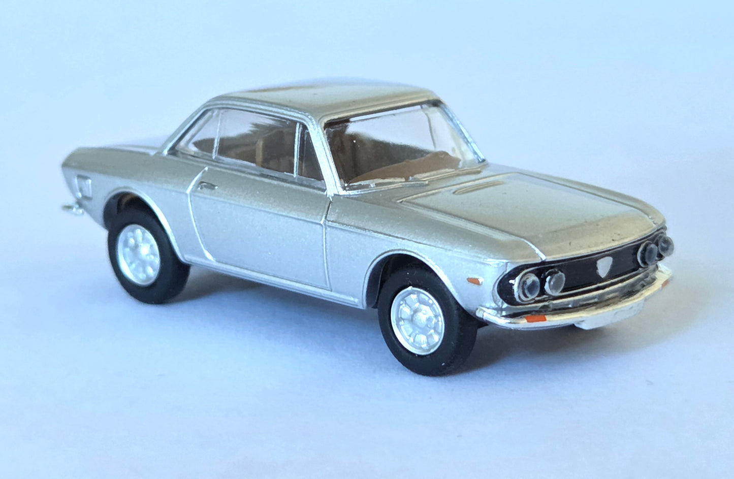 BREKINA 1:87 Lancia Fulvia Coupe, silver 1970 - item 29628