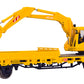 KIBRI 1:87 Low side car with ATLAS excavator, finished model - item 26250