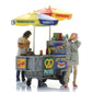 ARTITEC 1:87 NYC hot dog cart + two figures - item 387.625