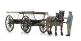 ARTITEC 1:87 Traditional handcart + horse + figure - item 387.598