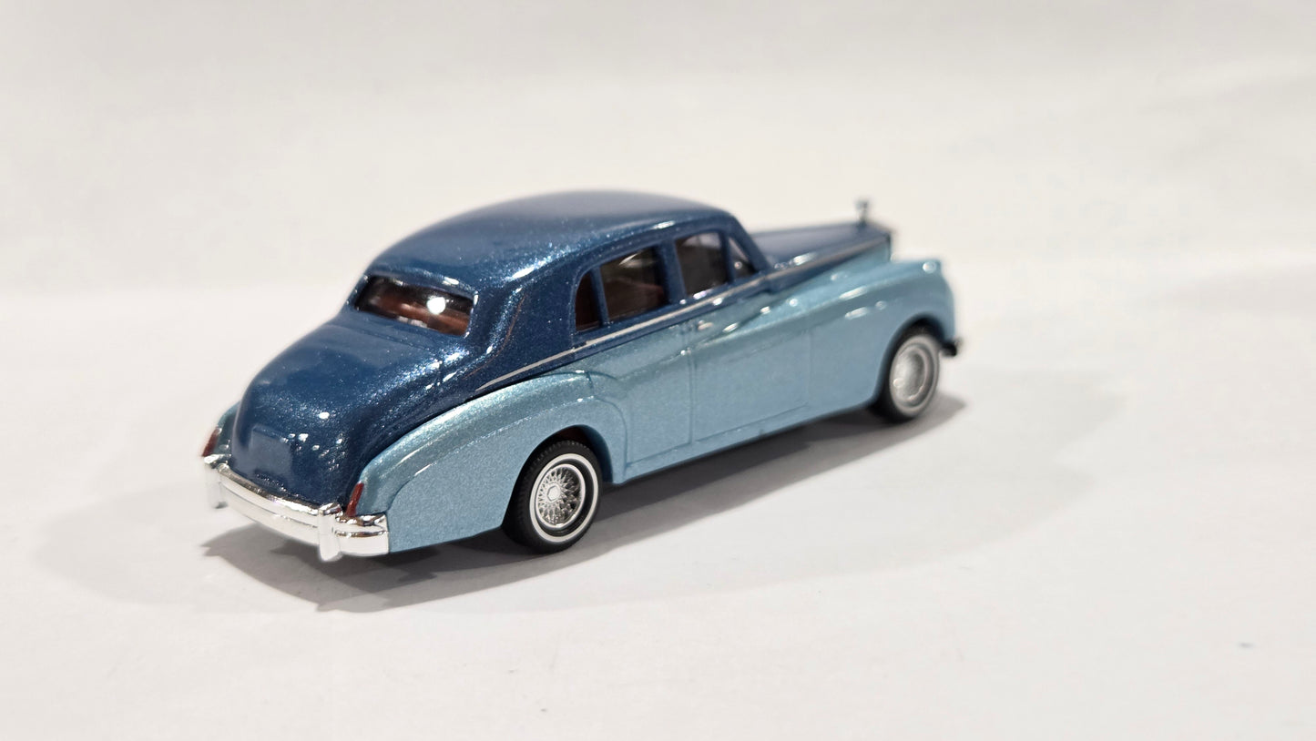 BUSCH 1:87 Rolls Royce, metallic blue item 44426
