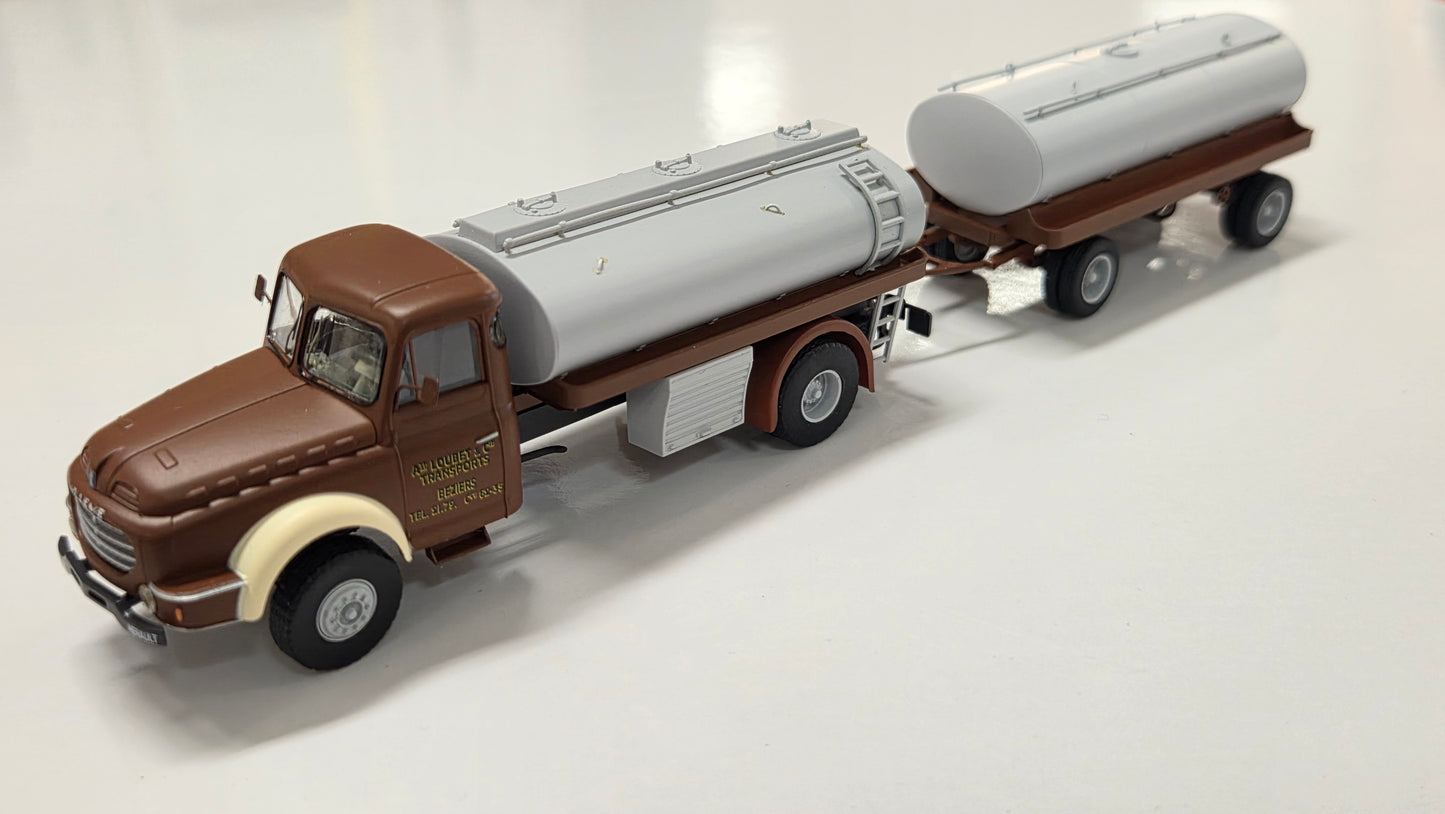 REE MODELES 1:87 Willeme wine tanker with trailer - item CB-071