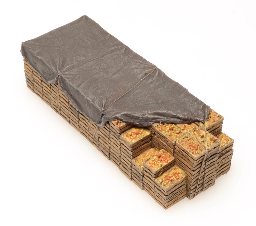 ARTITEC 1:87 Cargo fruit crates, 60 x 23 x 16mm - item 487.801.82