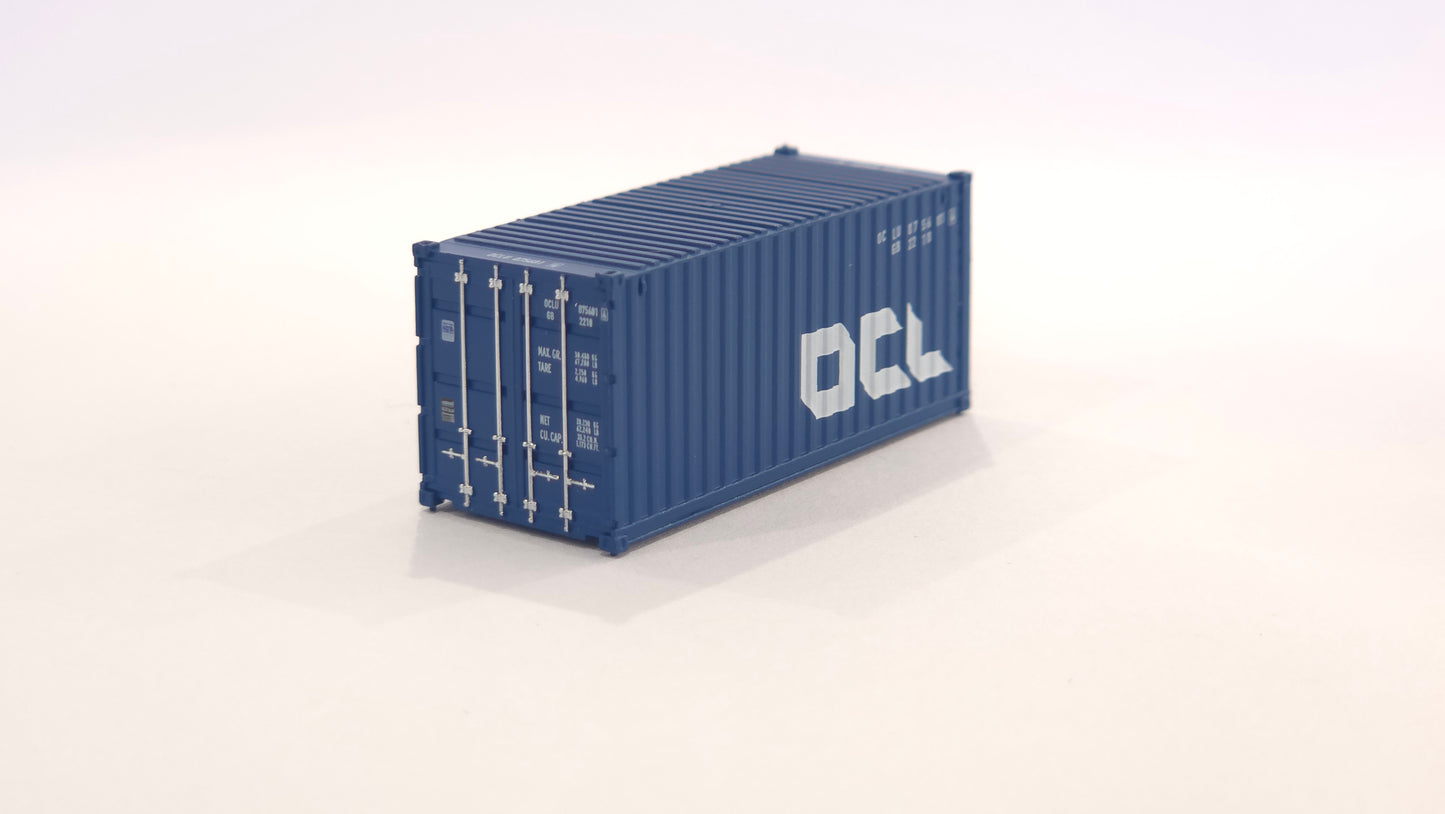 1:160 OCL 20 foot Freight shipping container