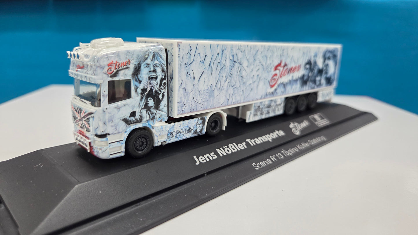 HERPA 1:87 Scania R 13 TL "The Stones" Semitrailer truck - item 121958