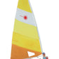ARTITEC 1:87 Sailing Boat Laser sailing + figure - item 387.593