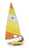ARTITEC 1:87 Sailing Boat Laser sailing + figure - item 387.593