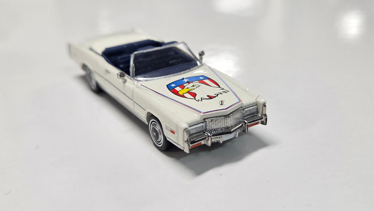 BREKINA 1:87 Cadillac Eldorado Convertible, white, American Eagle 1976 - item 19759
