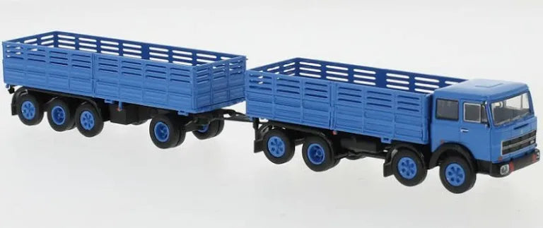 BREKINA 1:87 Fiat 691 Millepiedi Blue truck - item 85531