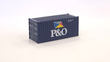 1:160 P&O 20 foot Freight shipping container