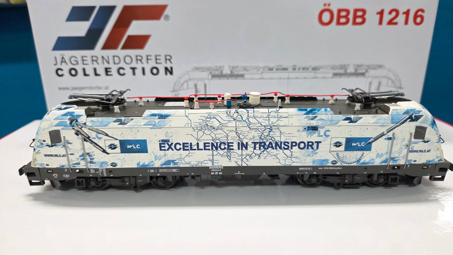 JAGERNDORFER 1:87 WLC 1216.950 Electric locomotive - item 29150
