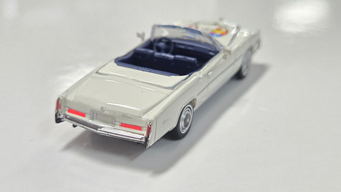 BREKINA 1:87 Cadillac Eldorado Convertible, white, American Eagle 1976 - item 19759
