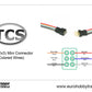 TCS DCC - 6-Pin Mini Connector (coloured wires) SKU-1411