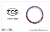 TCS DCC - KT Kapton Tape: 12.5mm x 32.9m SKU-1304