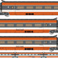 REE MODELES 1:87 TGV PSE Original Train No. 29, Add-on 3 car set - Item TGV-002