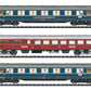 MINITRIX 1:160 Express train carriages set "F 41 Senator" - item 18259