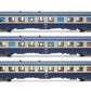REE MODELES 1:87 - Three UIC 2nd class carriages Berth Ep.V - item VB-176