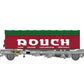 REE Modeles 1:87 KANGOUROO wagon +"ROUCH" covered double-axle trailer - item WB-229