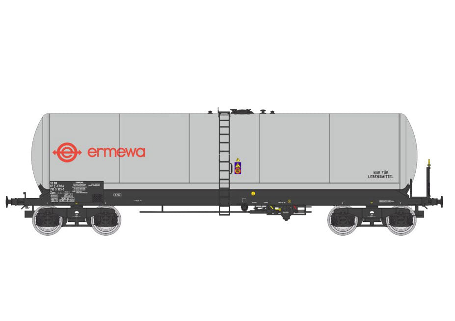 REE Modeles 1:87 ANF tanker wagon "ERMEWA" - item WB-597