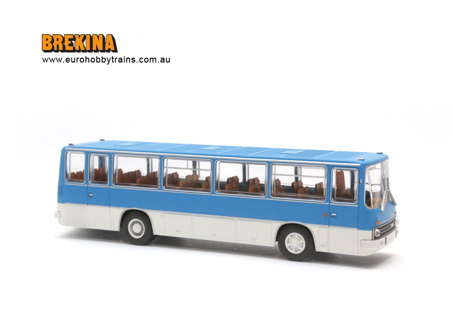 Brekina Ikarus 280.03 Bus 1972 white blue 59761